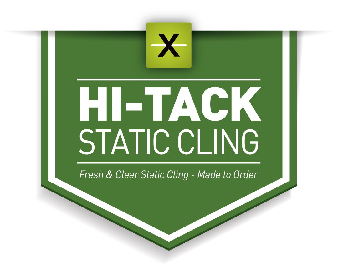 Hi-Tack Static Cling Film - Print Material