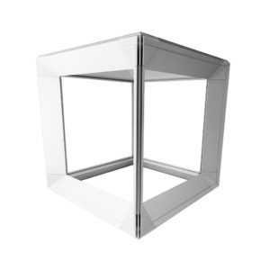 Silicone Edge Graphic Cube