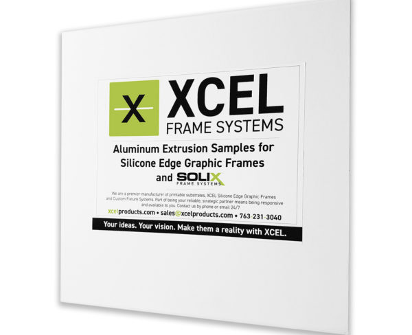 XCEL Frame Systems Sample Kit
