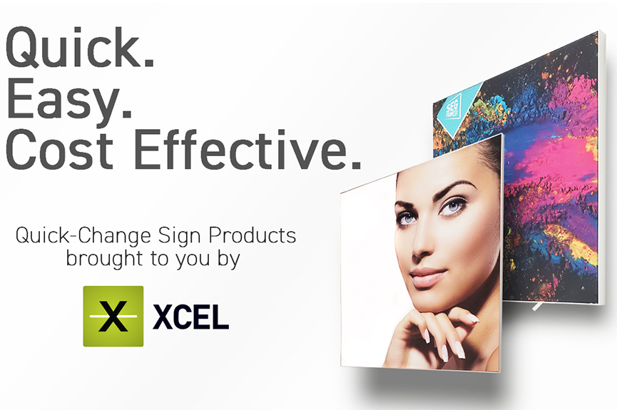 XMR and SEG Quick Change Signs