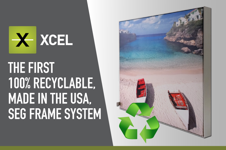 the first 100% recyclable made in the usa seg frame system